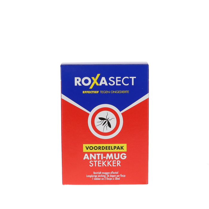Roxasect Anit-Mug Stekker met 2 Navullingen, 1st (1030705)