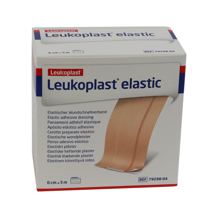 Leukoplast Elastic Wondpleister 5m, 1st (6 cm)