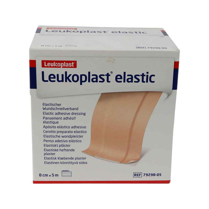 Leukoplast Elastic Wondpleister 5m, 1st (8 cm)