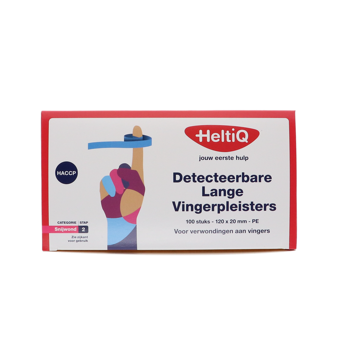 Heltiq Detecteerbare Vingerpleister, 100st (12 cm)