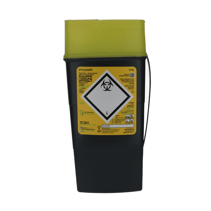 Sharpsafe Naaldcontainer 0,6L, 1st (41502610-1)