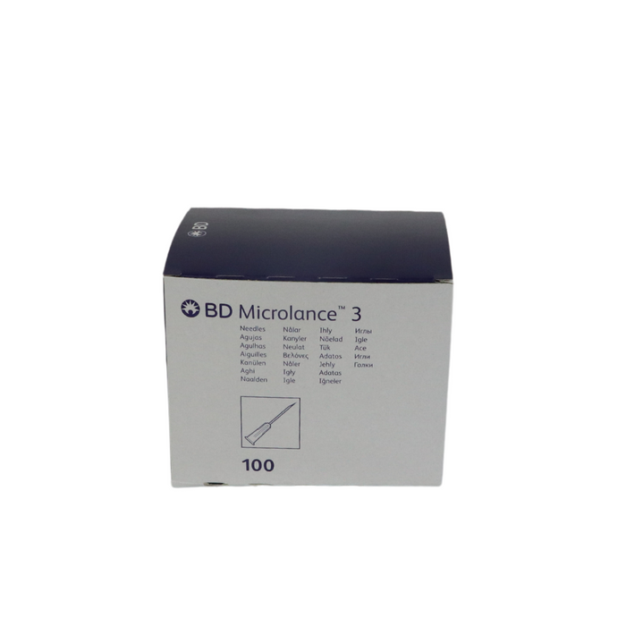 BD Microlance injectienaalden 21G groen 0,8x25mm 100 stuks (301156)