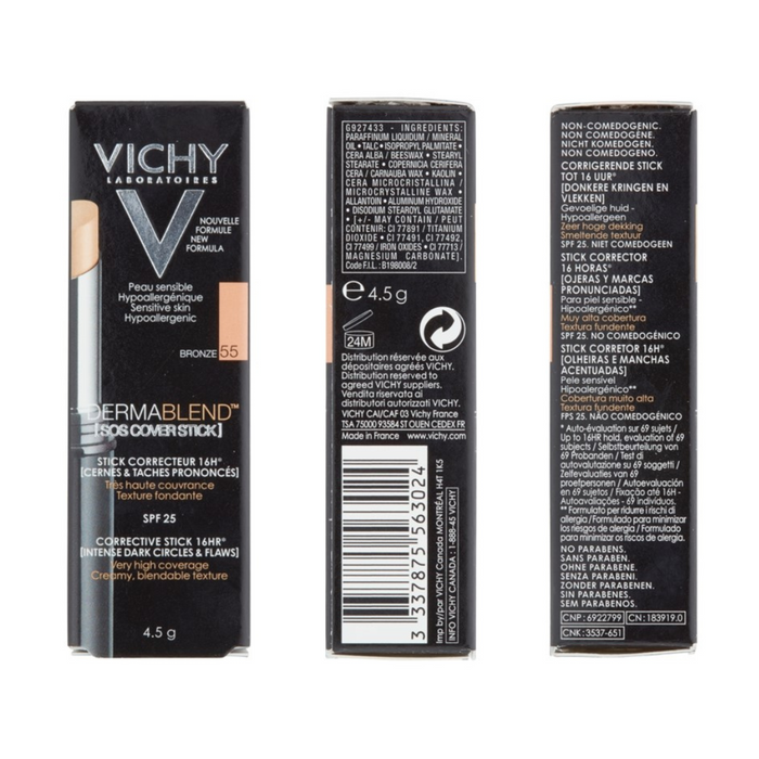 Vichy Dermablend SOS Concealer cover stick 45 Gold 4,5g