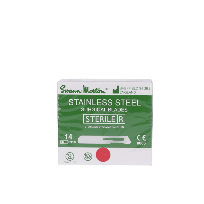 Swann Morton Mesje steriel #14 (groen) - 100st (0319)