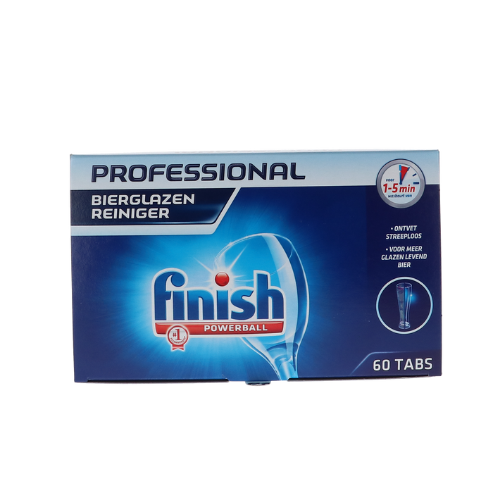 Finish Professional 60 tabs Bierglazen reiniger (5595)