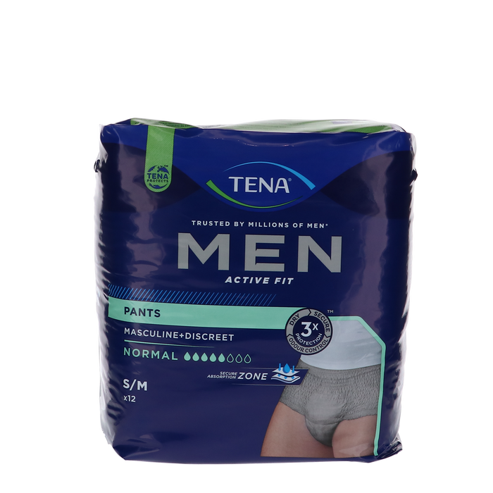 TENA Men Pants Normal - S/M, 12st (772702)