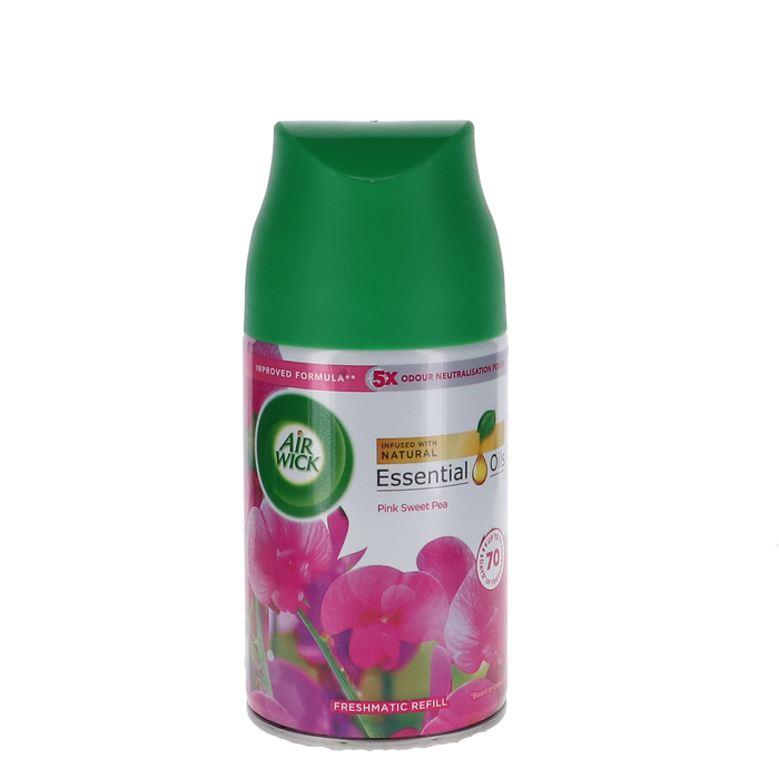 Airwick Freshmatic Essential Oil Navul 250 ml Pink Sweet Pea