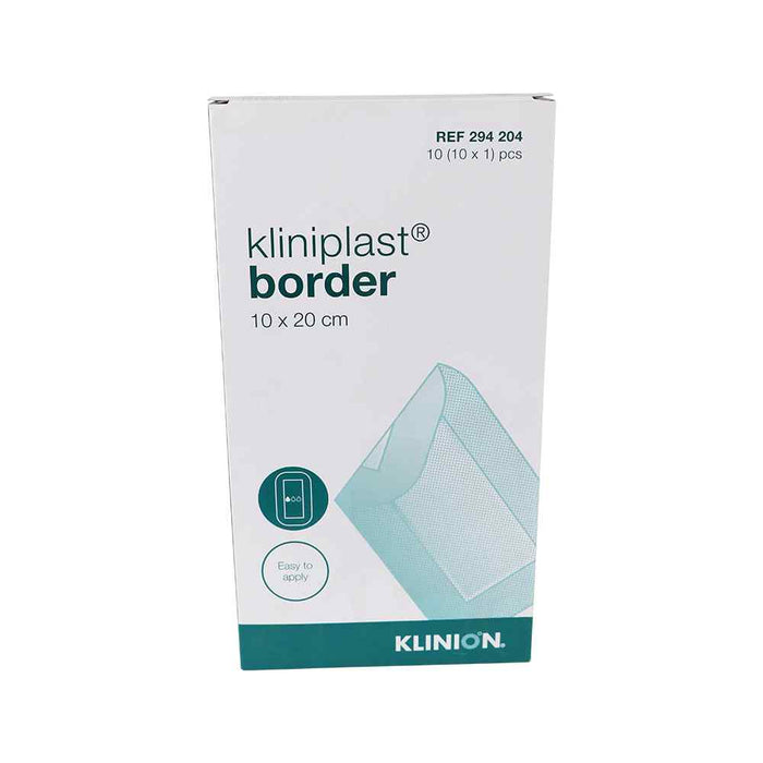 Kliniplast Border eilandpleister, 8x15cm, steriel, 50 stuks