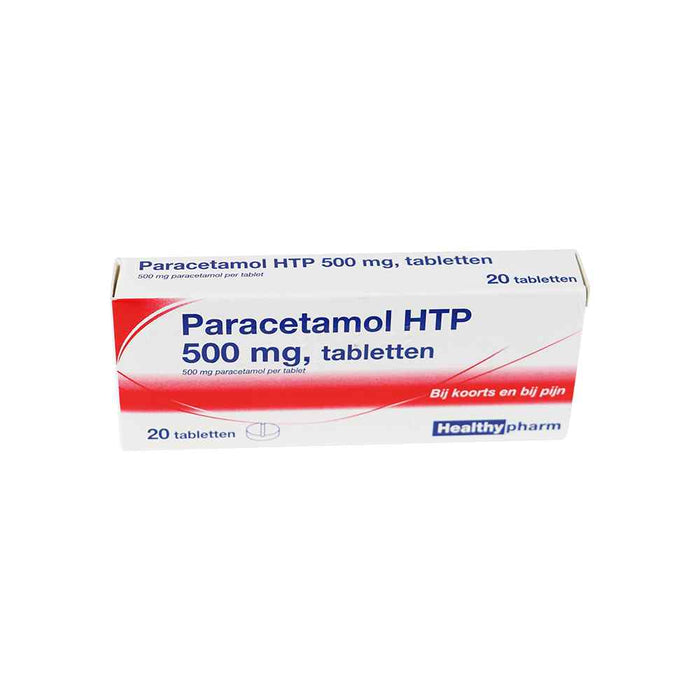 Healthypharm Paracetamol Tabletten 500mg, 20st (3013)