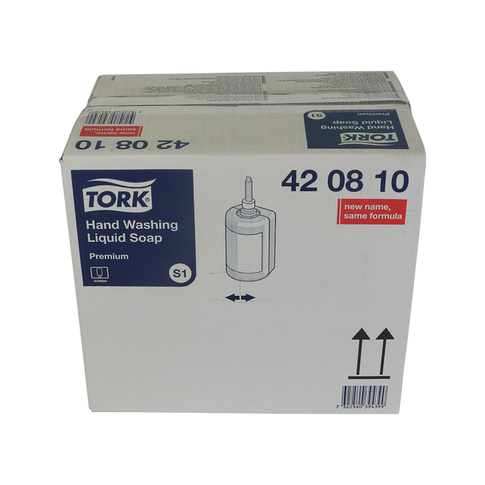 Tork Premium Vloeibare Zeep Antibacterieel S1 1L, 6st (420810)